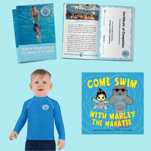 The Essential Bundle - BLUE SHIRT-Pediaquatics Swim Co.