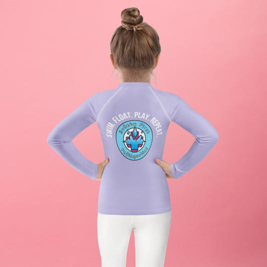 Safety First Pediaquatics Performance Rash Guard – LILAC-Pediaquatics Swim Co.