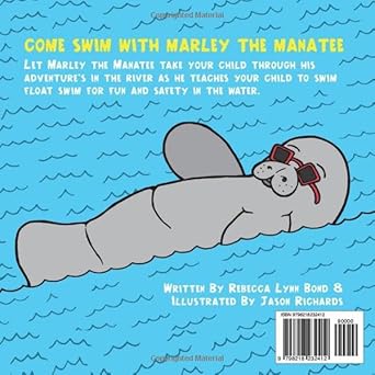 Come Swim With Marley The Manatee E-Book-Pediaquatics Swim Co.