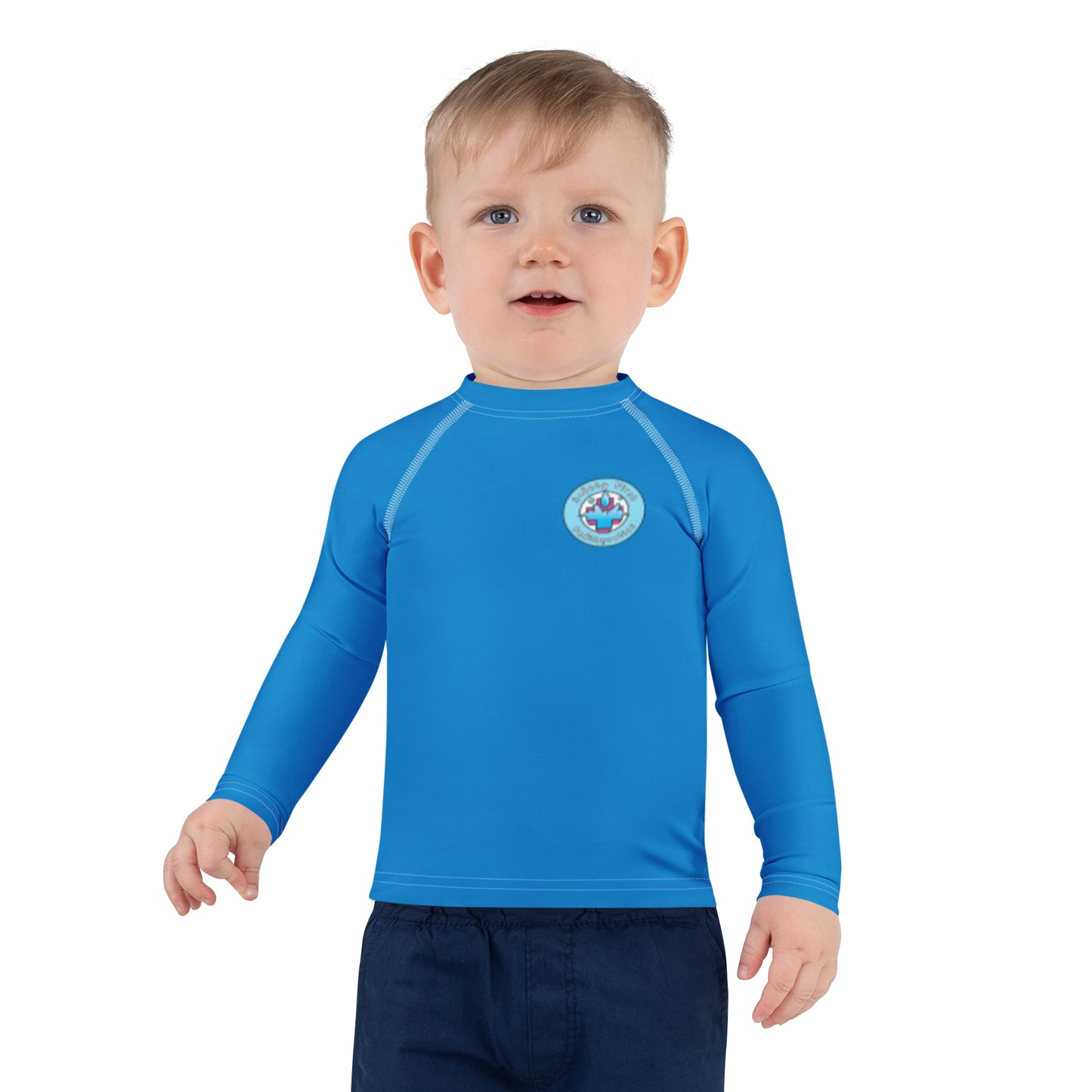 Safety First Pediaquatics Performance Rash Guard – ROYAL BLUE-Pediaquatics Swim Co.