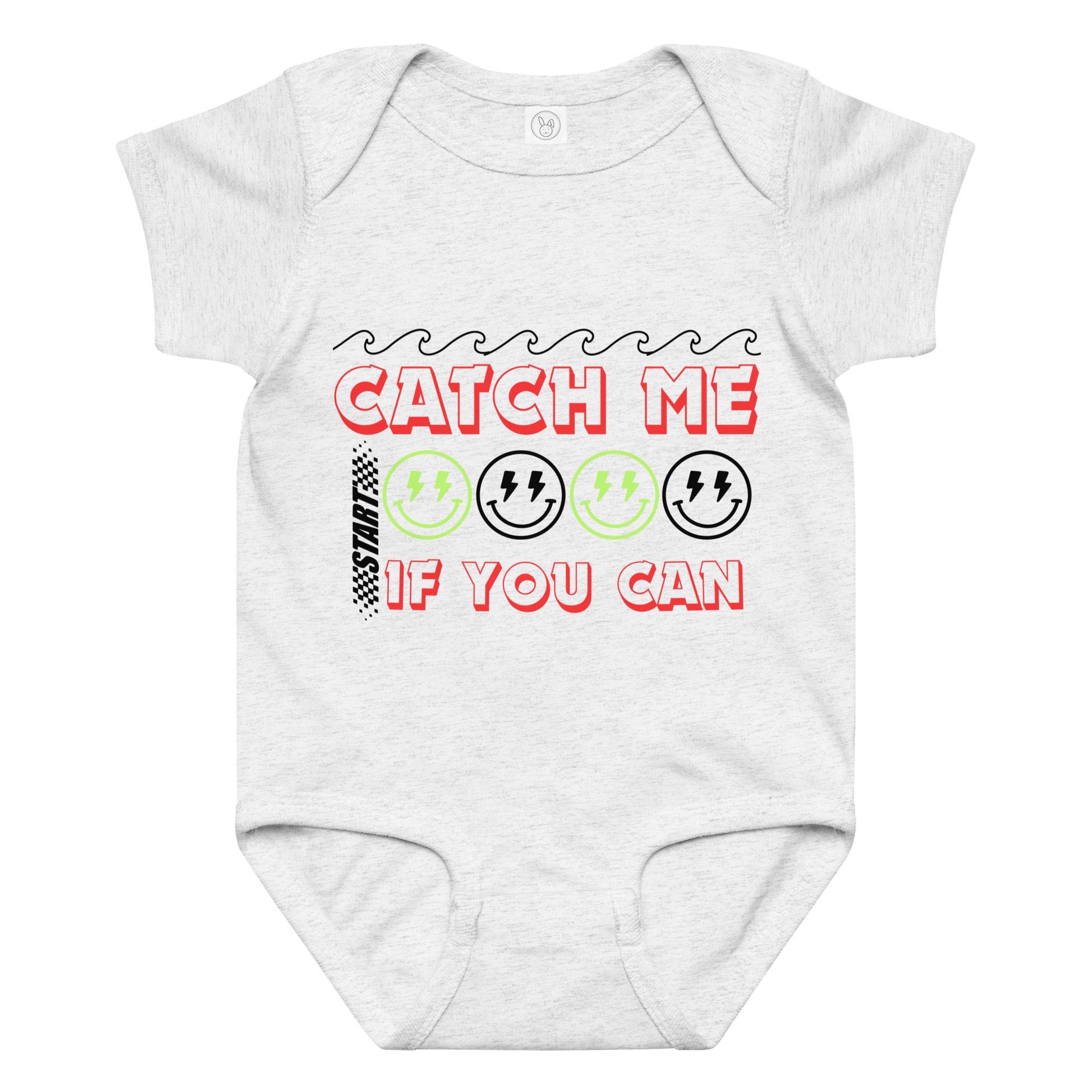 Catch Me If You Can – Baby Onesie-Pediaquatics Swim Co.