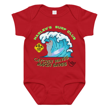 Marley’s Surf Club – Baby Onesie-Pediaquatics Swim Co.