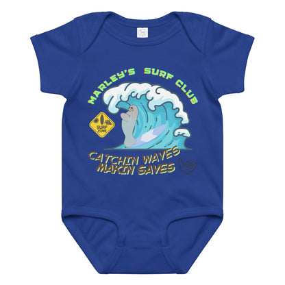 Marley’s Surf Club – Baby Onesie-Pediaquatics Swim Co.