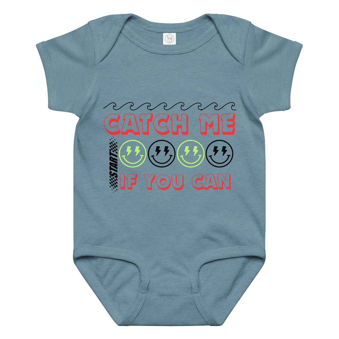 Catch Me If You Can – Baby Onesie-Pediaquatics Swim Co.