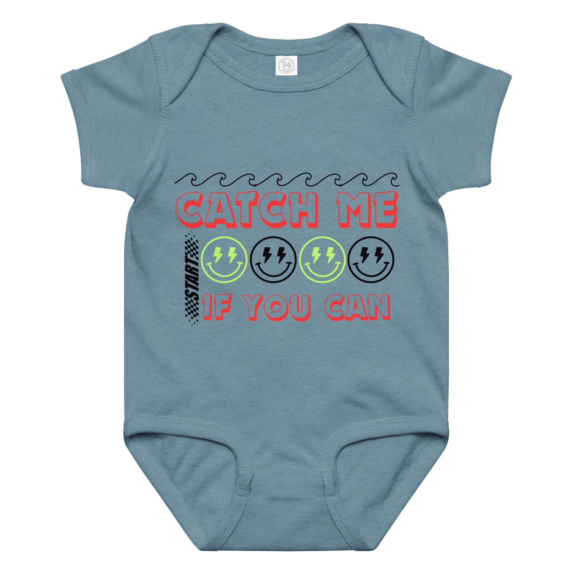 Catch Me If You Can – Baby Onesie-Pediaquatics Swim Co.