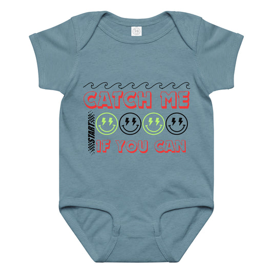 Catch Me If You Can – Baby Onesie-Pediaquatics Swim Co.