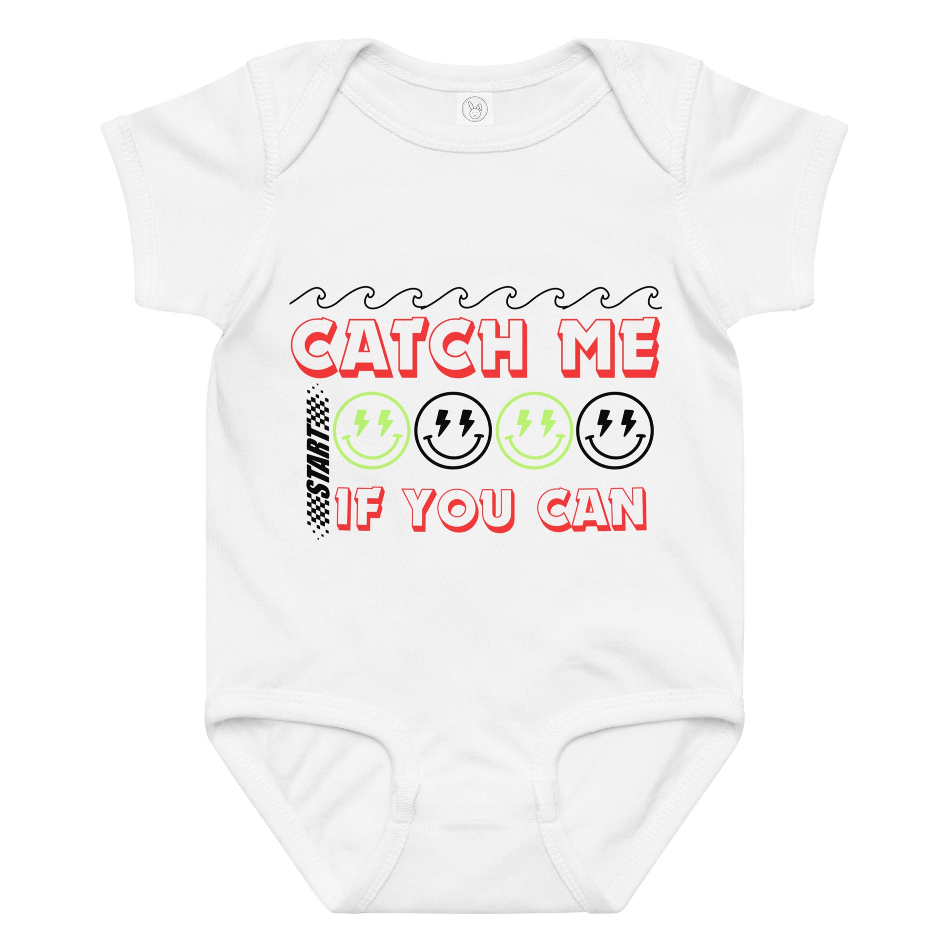 Catch Me If You Can – Baby Onesie-Pediaquatics Swim Co.