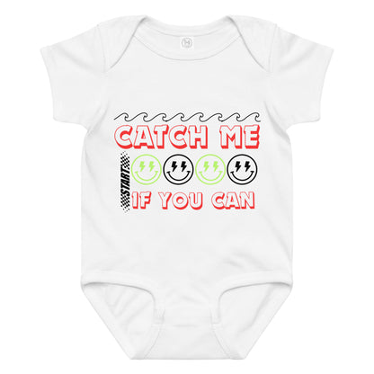 Catch Me If You Can – Baby Onesie-Pediaquatics Swim Co.