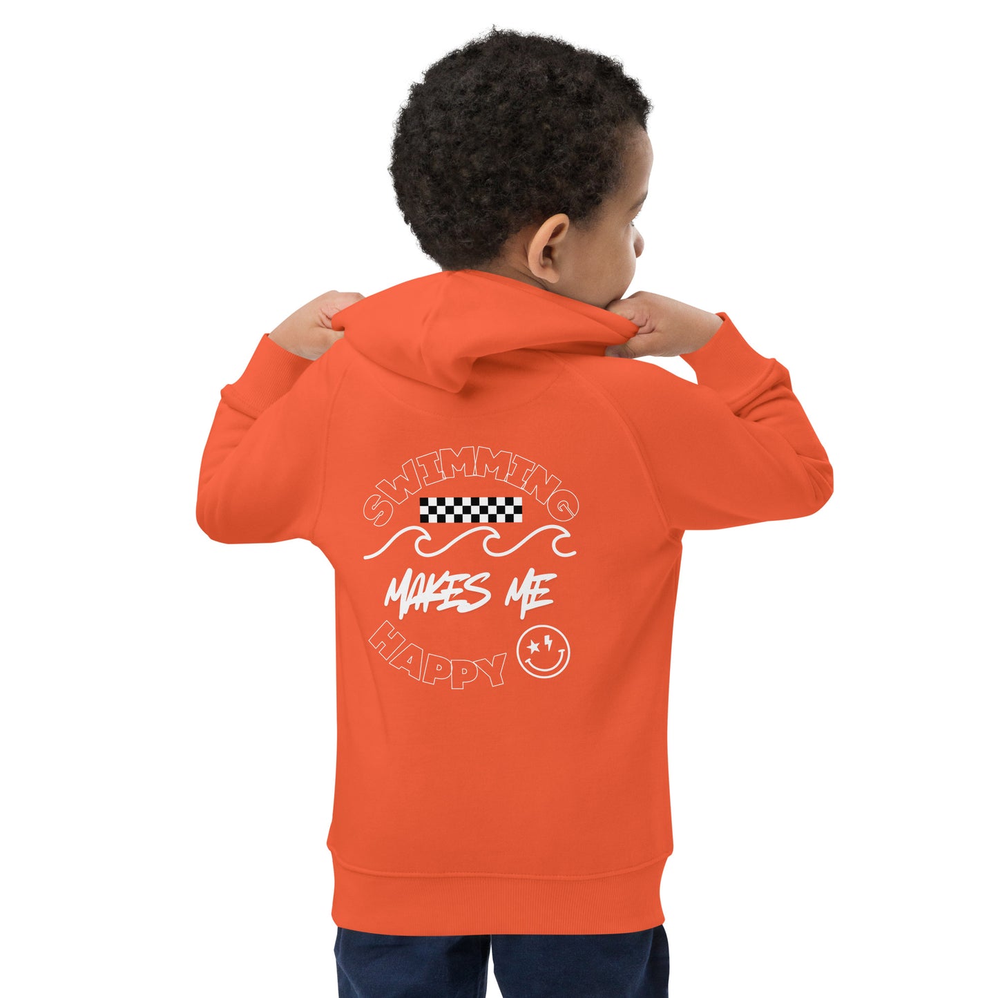SWIMMING MAKES ME HAPPY HOODIE-Pediaquatics Swim Co.