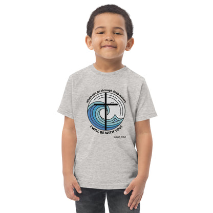 Deep Waters Faith Tee – Isaiah 43:2 Kids Edition-Pediaquatics Swim Co.