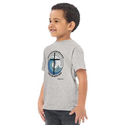 Deep Waters Faith Tee – Isaiah 43:2 Kids Edition-Pediaquatics Swim Co.