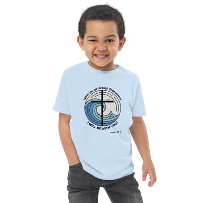 Deep Waters Faith Tee – Isaiah 43:2 Kids Edition-Pediaquatics Swim Co.